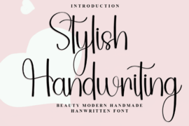 Stylish Handwriting Font