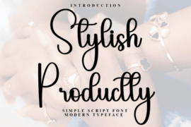 Stylish Productly Font