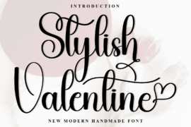 Stylish Valentine Font