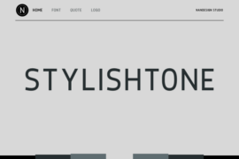 Stylishtone ND Font