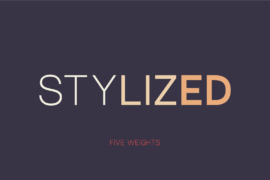 Stylized Font Family