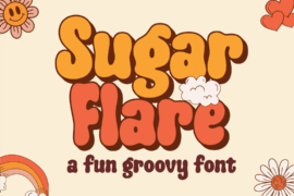 Sugar Flare Demo Font