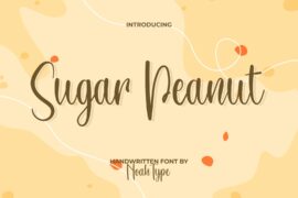 Sugar Peanut Demo Font