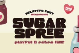Sugar Spree – Personal Use Font
