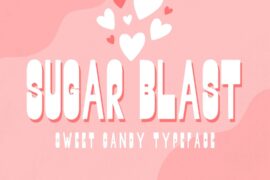 SugarBlast Font