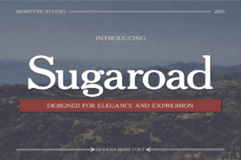 Sugaroad Font