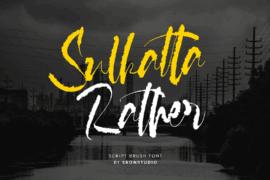 Sulkatta Rather Font