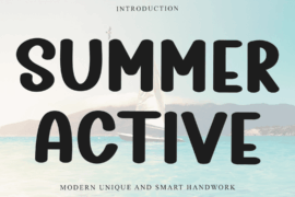 Summer Active Font