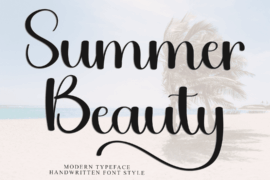 Summer Beauty Font