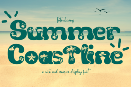 Summer Coastline Demo Font