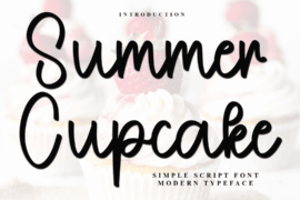 Summer Cupcake Font