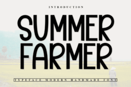 Summer Farmer Font