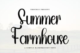 Summer Farmhouse Font