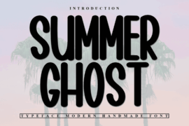 Summer Ghost Font