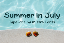 Summer in July Font