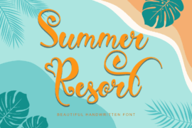 Summer Resort Demo Font