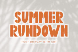 Summer Rundown Font