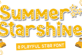 Summer Starshine Font