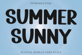 Summer Sunny Font