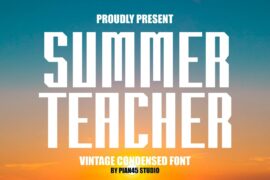 Summer Teacher Font