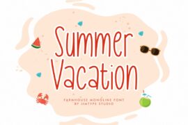 Summer Vacation DEMO Font