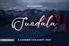 Sundala Script Demo Font