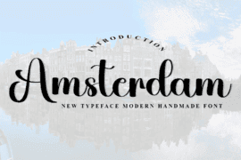 Sunday Amsterdam Font