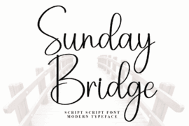 Sunday Bridge Font