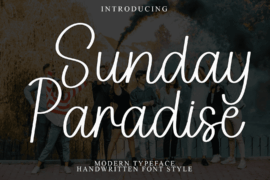 Sunday Paradise Font