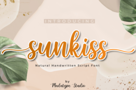Sunkiss Script Font