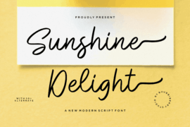 Sunshine Delight Font