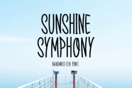 Sunshine Symphony Font