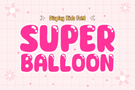 Super Balloon Font