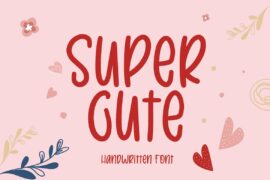 Super Cute Font