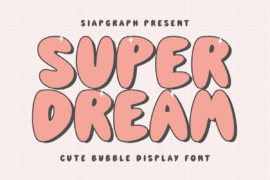Super Dream Font