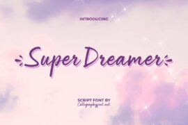 Super Dreamer Demo Font
