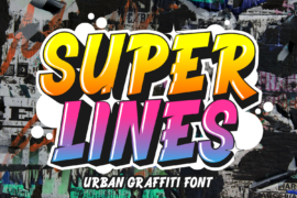Super Lines Font