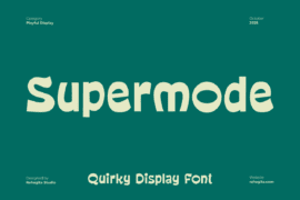 Supermode Font