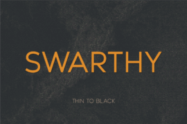 Swarthy Font