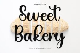 Sweet Bakery Font
