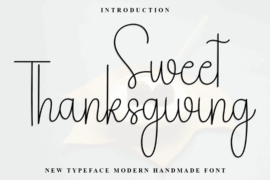 Sweet Thanksgiving Font