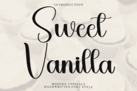 Sweet Vanilla Font