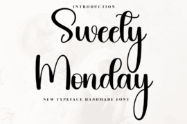 Sweety Monday Font