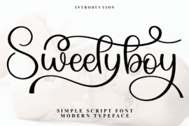 Sweetyboy Font