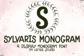 Sylvaris Monogram Font