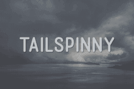 Tailspinny Font