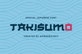 Takisumo Demo Font