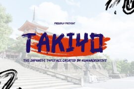 Takiyo Font