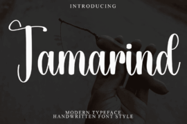 Tamarind Font