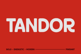 Tandor Font